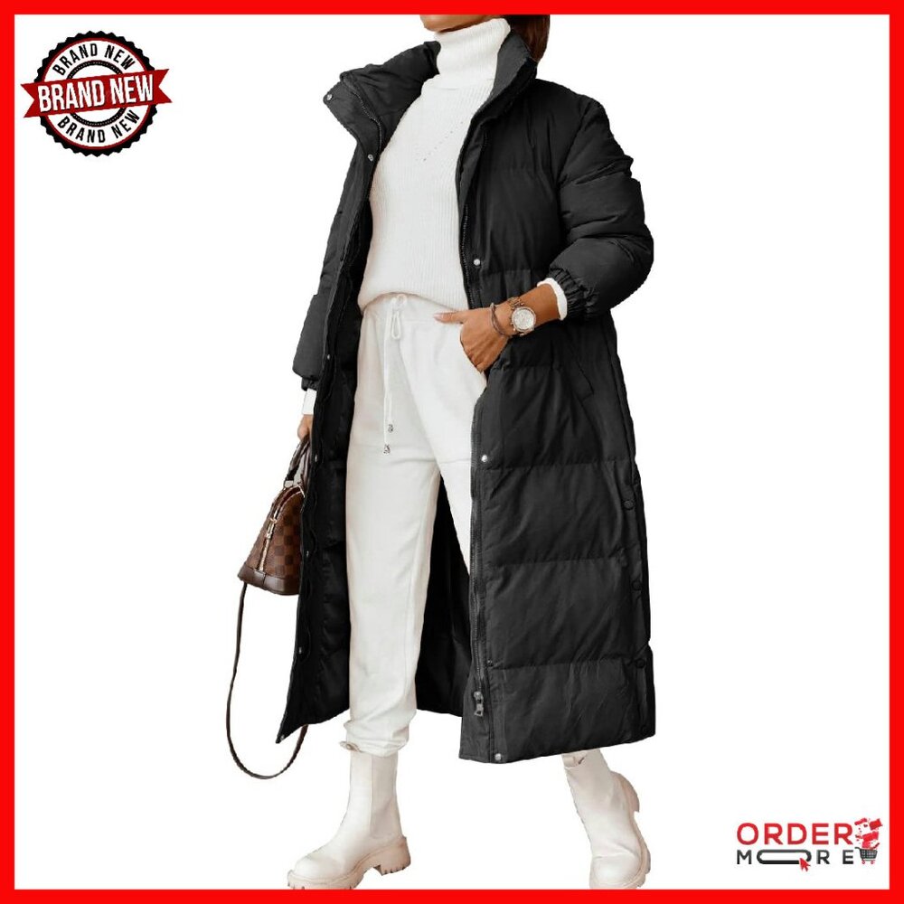 Women's Quilted Puffer Coat Lightweight Winter Jacket Zip Up